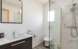Shower, hair dryer
