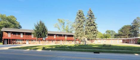 Façade de lâhĂ©bergement