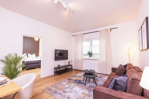 Smart TV - NUIT Apartment | Modern Flat in the city (Krefeld)