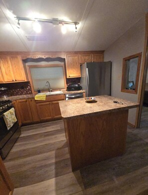 Microwave, oven, stovetop