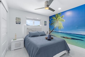 4 bedrooms, iron/ironing board, free WiFi, bed sheets