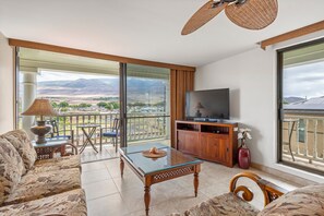 Smart TV - New Listing – Quam Properties: Spacious 1BD with Mountain and Ocean Views (Lahaina)