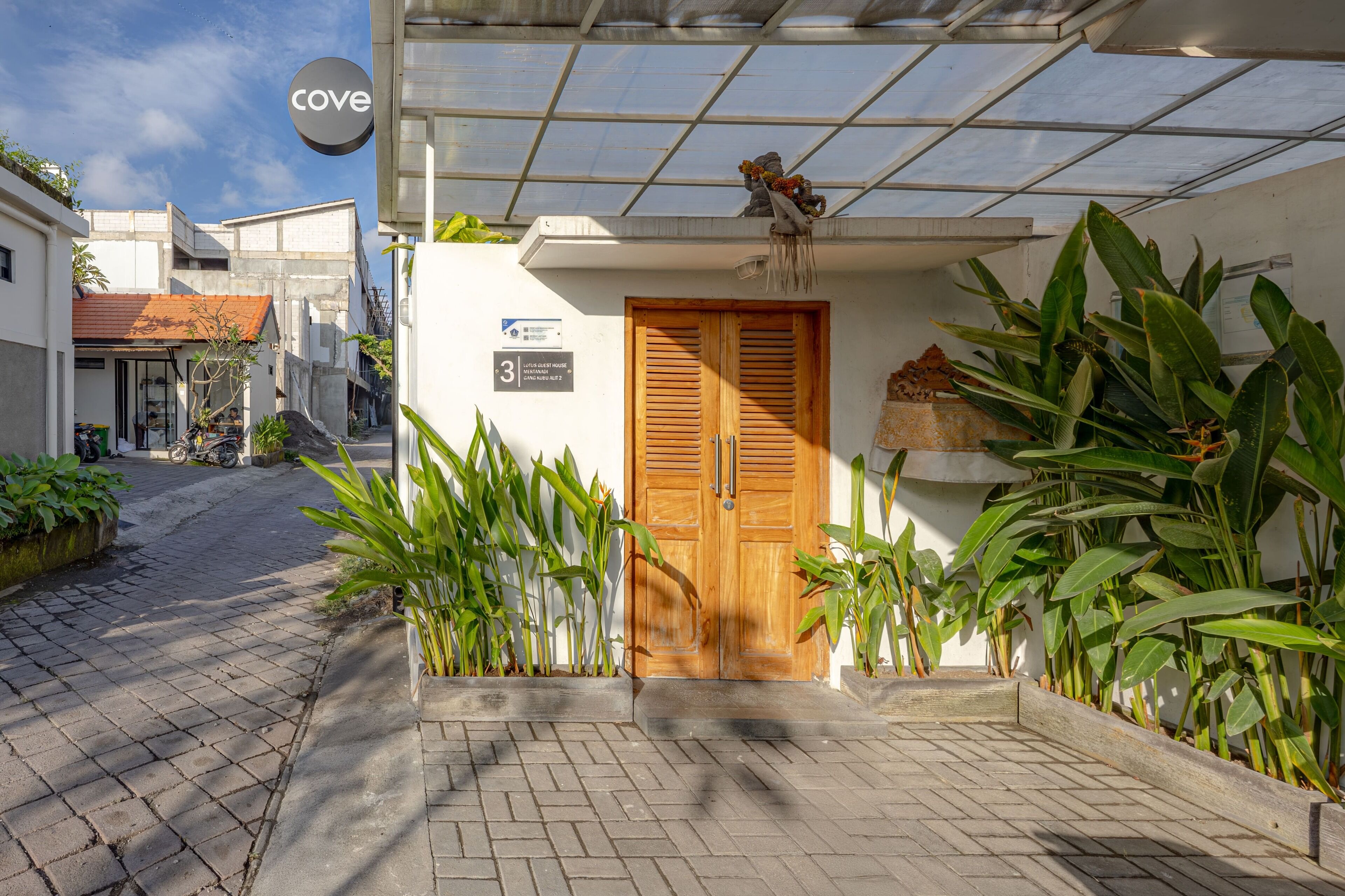 Fachada del alojamiento