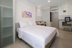 Habitación doble superior | Tabla de planchar con plancha y wifi gratis