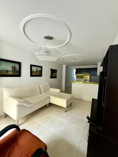 Cozy white house