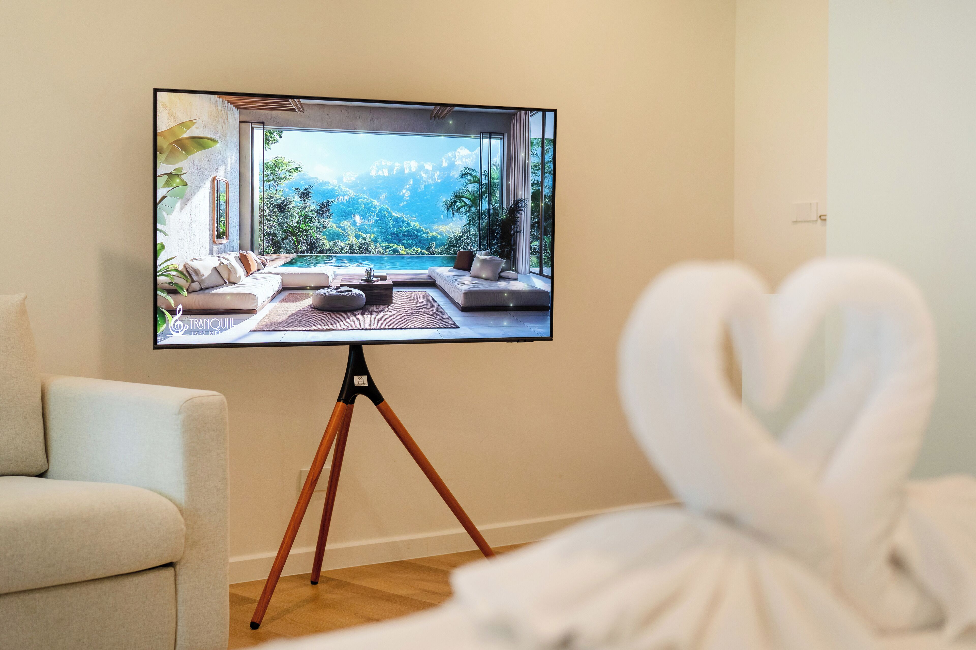 Apartment, Nichtraucher, Balkon | Zimmersafe, Bügeleisen/Bügelbrett, kostenloses WLAN