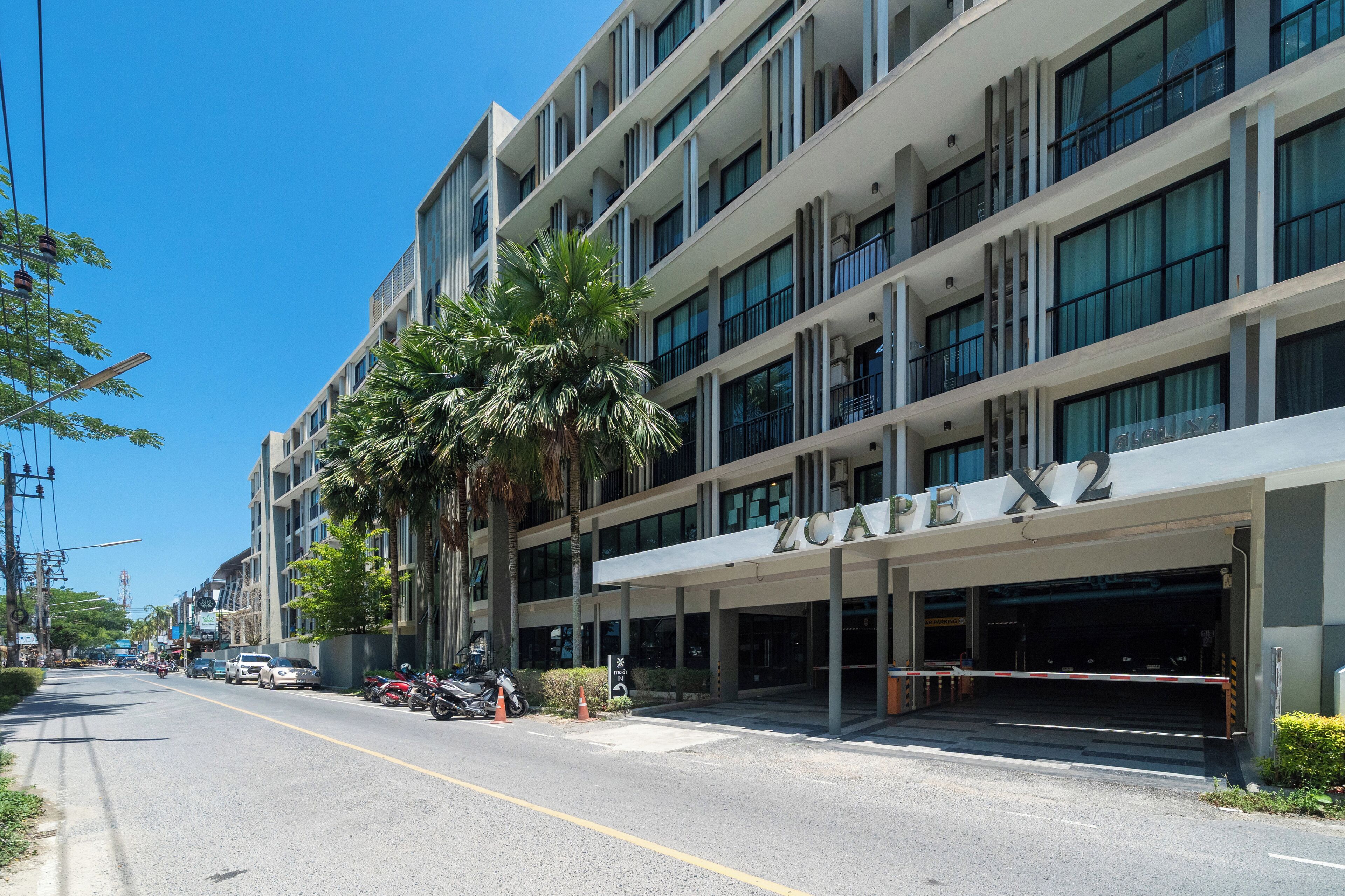 Fassade der Unterkunft