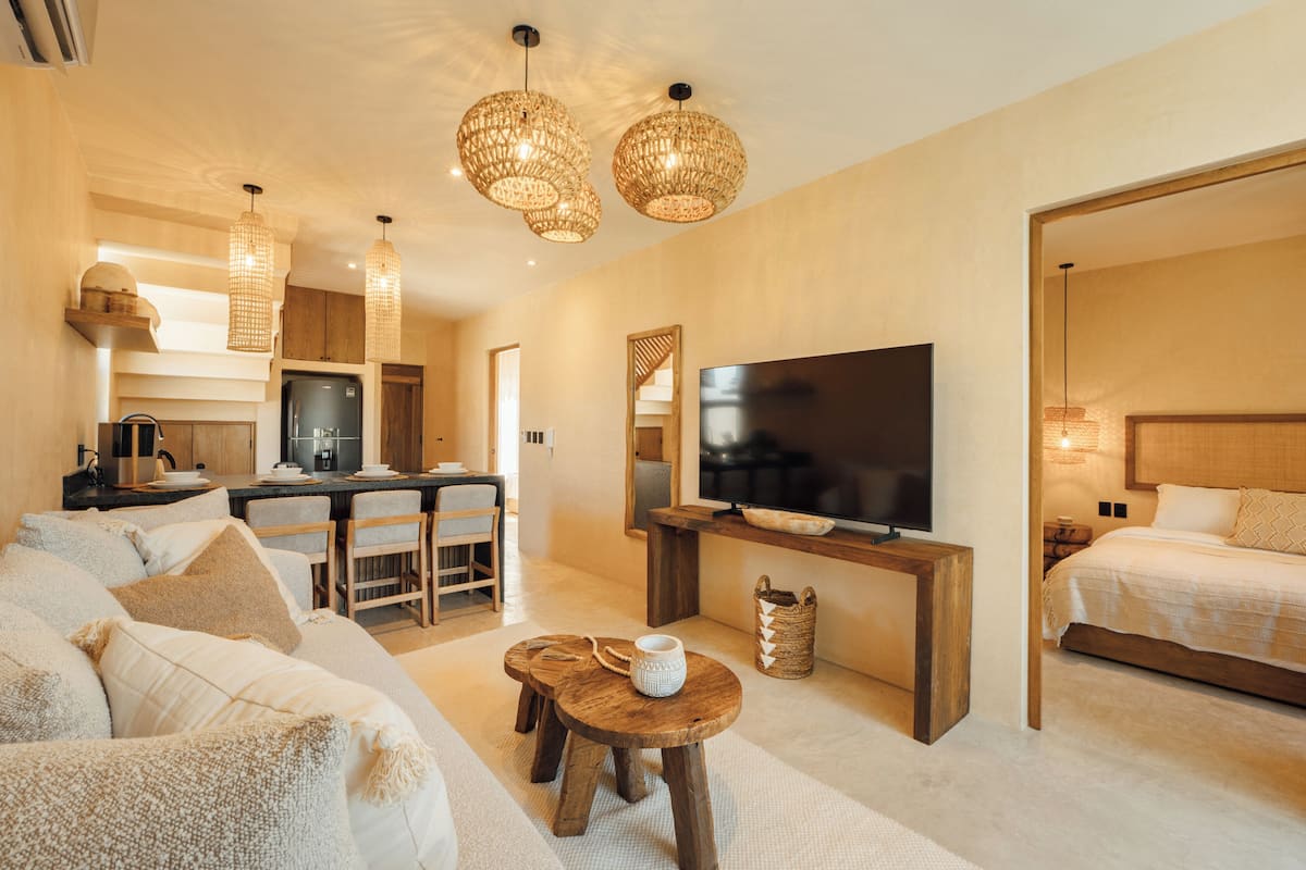 Deluxe Penthouse, Garden View | Ruang tamu