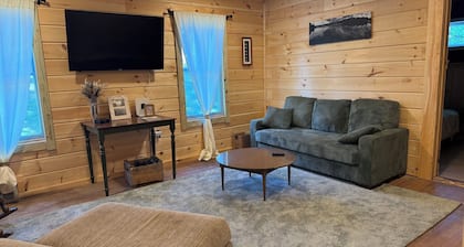 Enjoyable 2-bedroom house with AC in Alexandria Bay with kids play loft