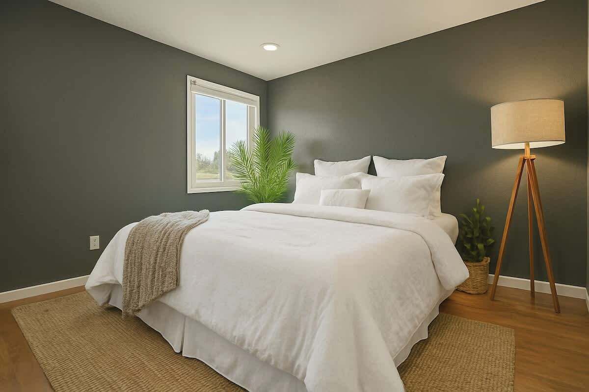 1 dormitorio, tabla de planchar con plancha, wifi y ropa de cama