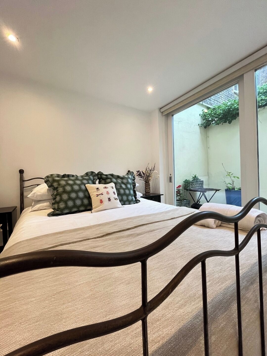 2 bedrooms, iron/ironing board, travel crib, WiFi