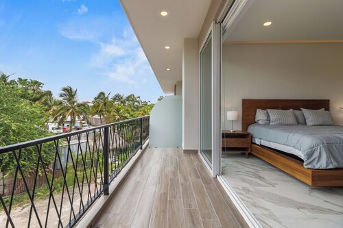Brand New bedroom condo in Nuevo Vallarta with rooftop pool at Quinta El Garden