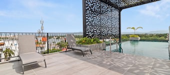 Brand New bedroom condo in Nuevo Vallarta with rooftop pool at Quinta El Garden