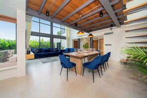 Luxury Villa, 4 Bedrooms, Private Pool, Garden View | Living area