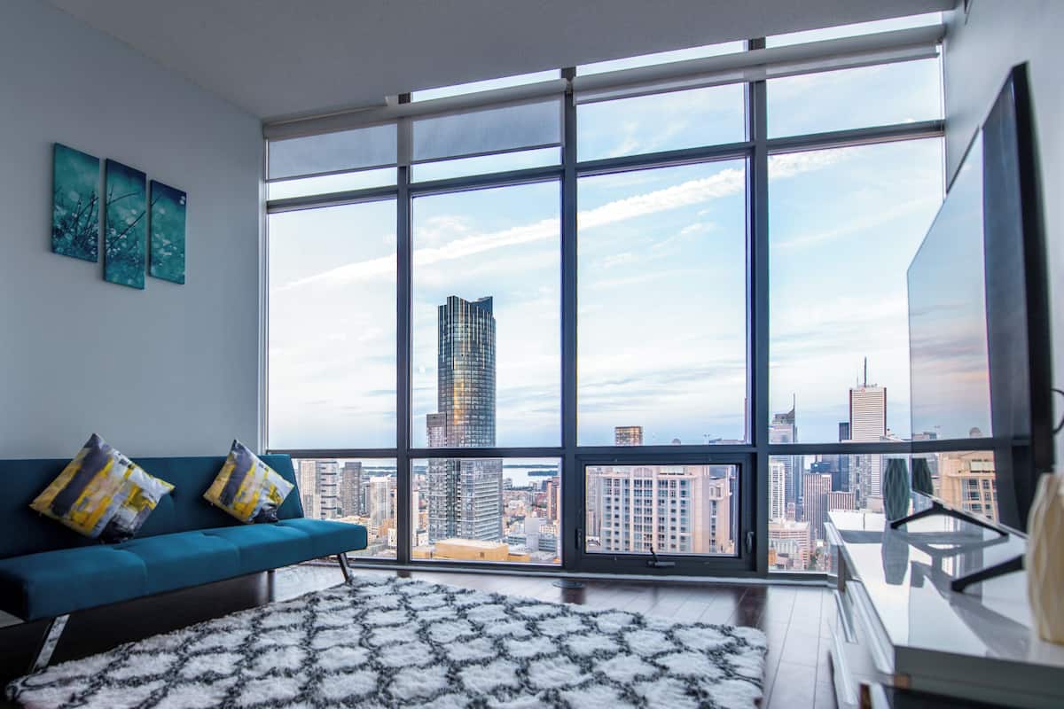 Deluxe-rum - utsikt mot staden | Mörkläggningsgardiner, ljudisolering och strykjärn/strykbräda