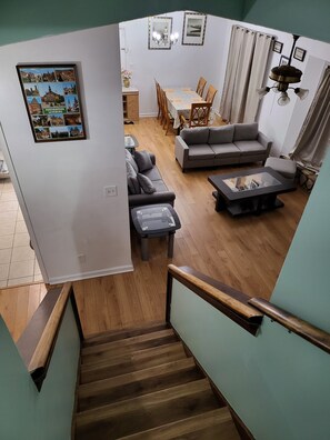 TV connectée, cheminée