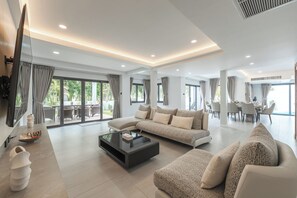 Villa, Balcony | Living area