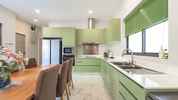 Villa, patio | Cuisine privée