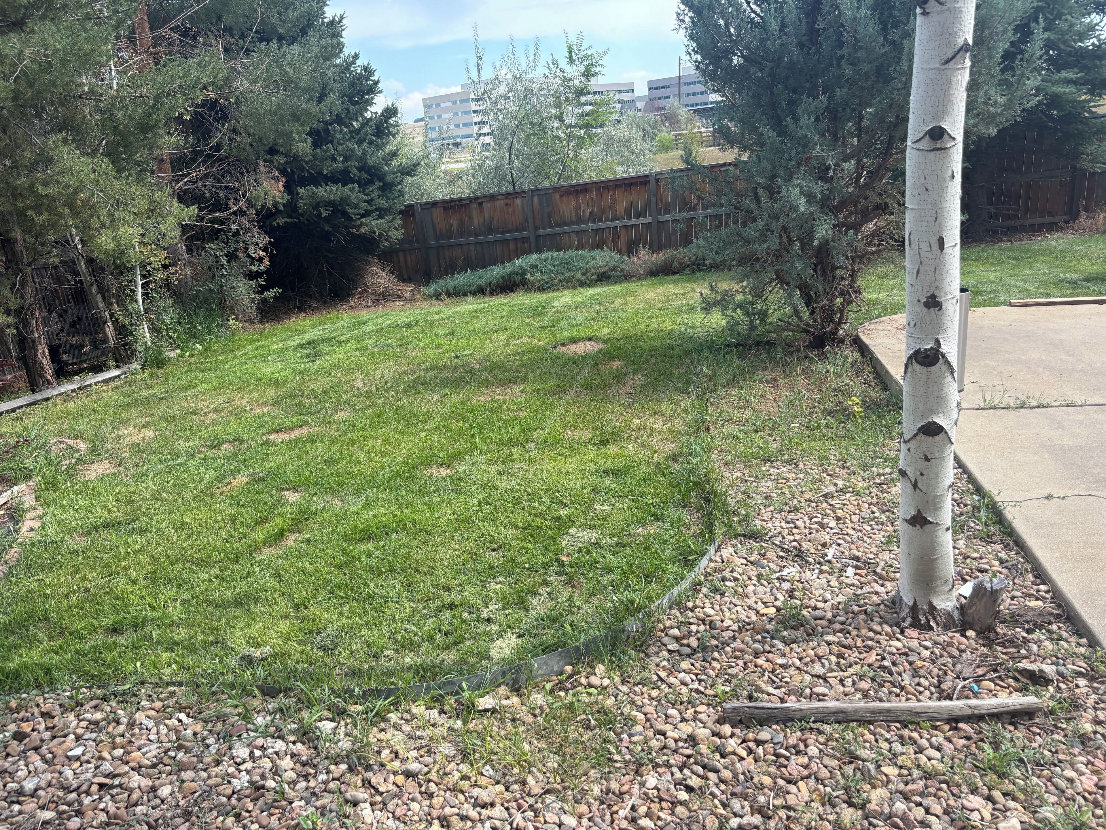 Áreas de la propiedad