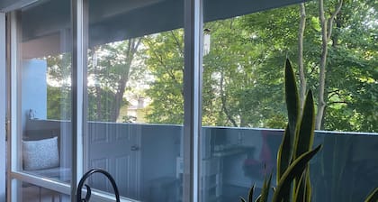 A quiet centrally located uptown 1+1 condo in T.O North York HWY 401 & Bathurst