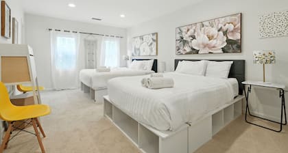 Modern 2BR Retreat – 5 Min to DC