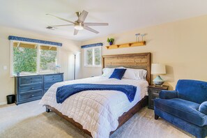 4 bedrooms, travel cot, Internet, bed sheets