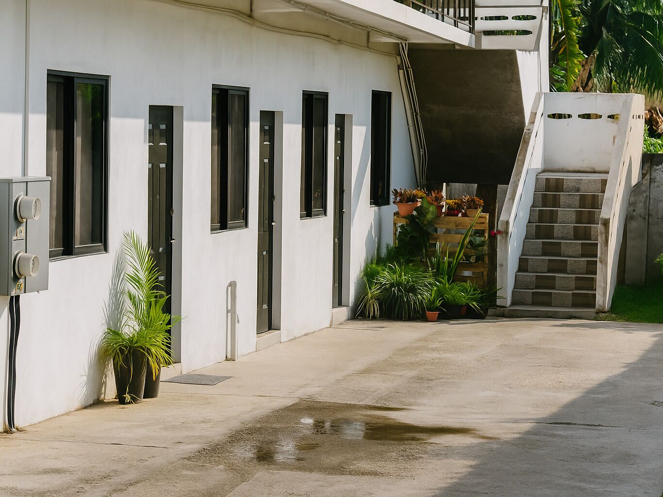 Terrein van de accommodatie