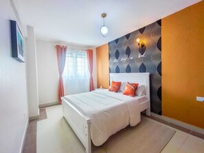 1 غرفة نوم ومكواة/لوح كي وخدمة الإنترنت وملاءات أسرّة