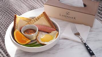 Sudah termasuk sarapan ala Inggris setiap hari