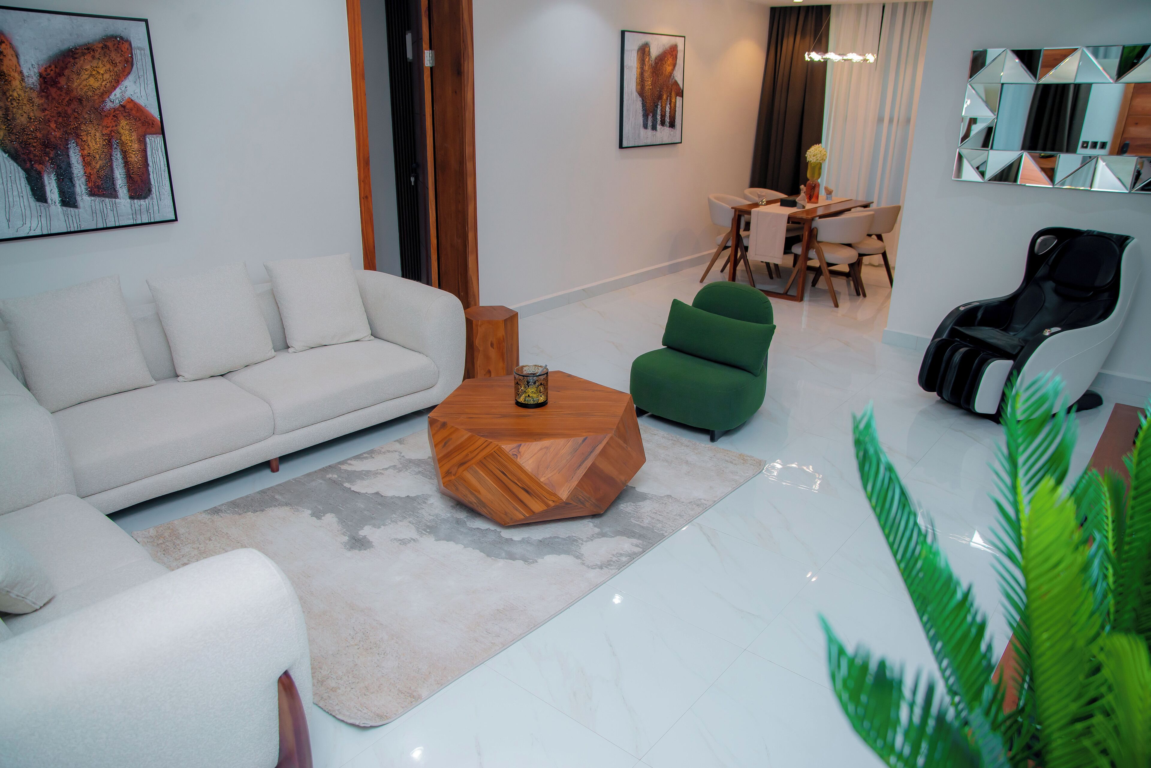 Área de sala de estar