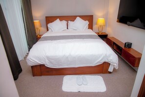 Desk, laptop workspace, iron/ironing board, free WiFi