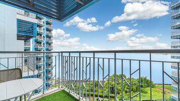 Appartamento Comfort, balcone, vista mare | Vista balcone