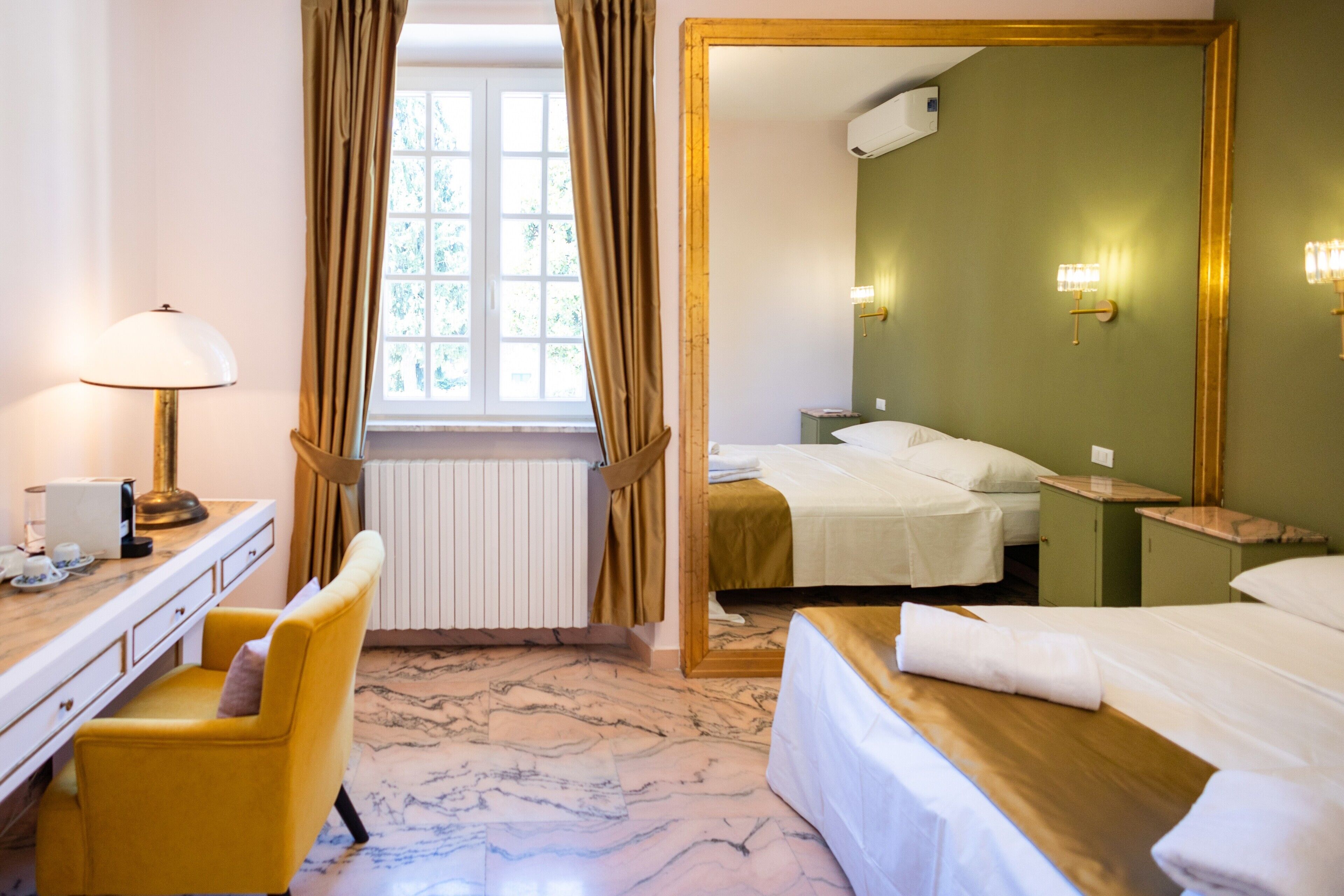 Camera doppia, non fumatori, vista giardino | Wi-Fi gratuito