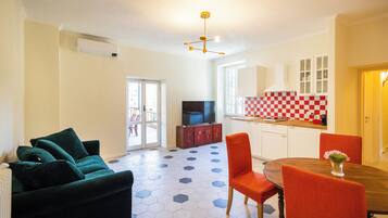 Familienzimmer, Gartenblick | Wohnbereich