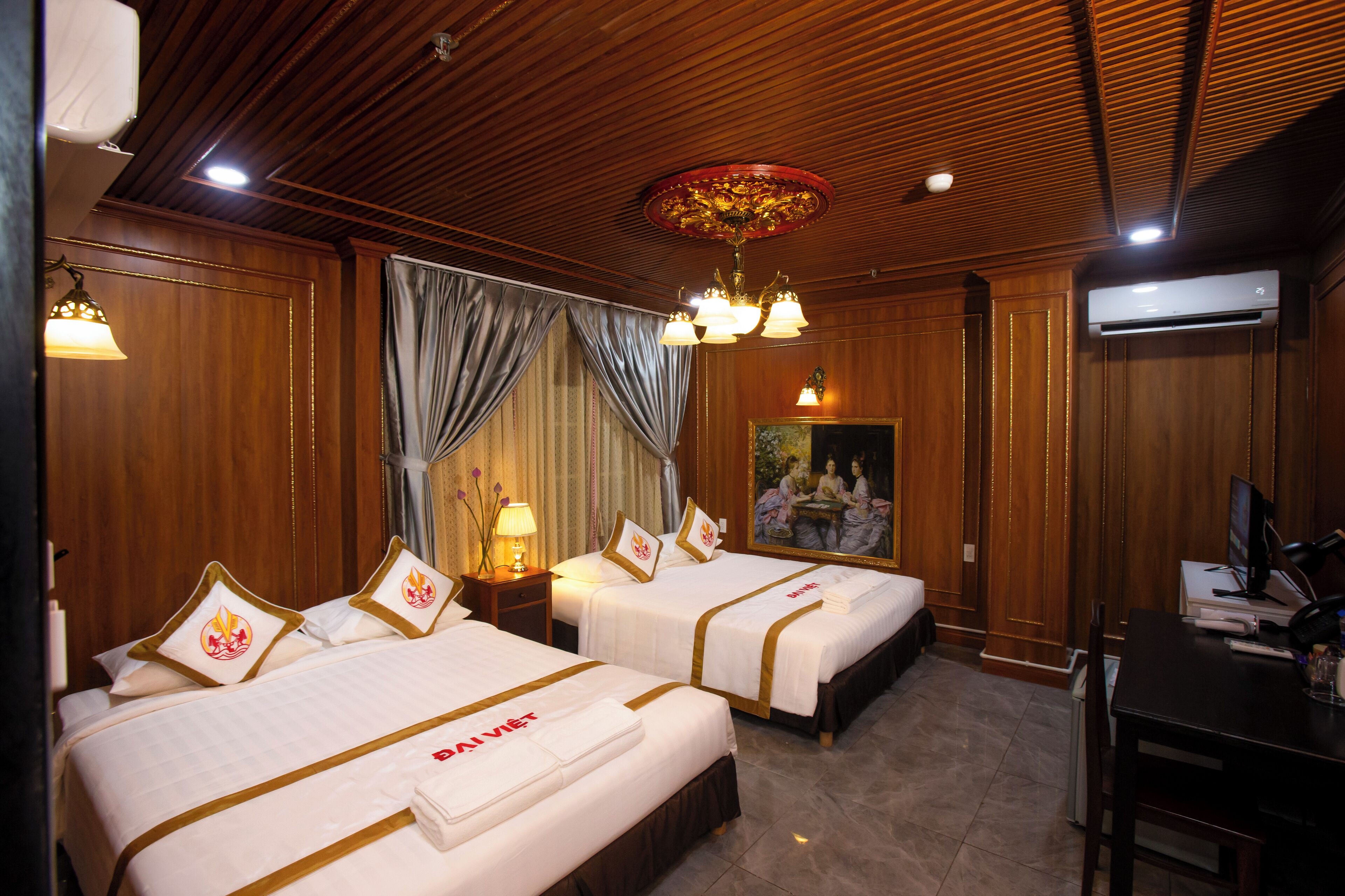 家庭四人房, 樓中樓 | 迷你吧、書桌、免費無線上網