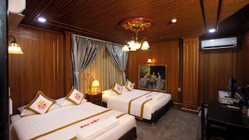 Family Quadruple Room, Mezzanine | Minibar, desk, free WiFi