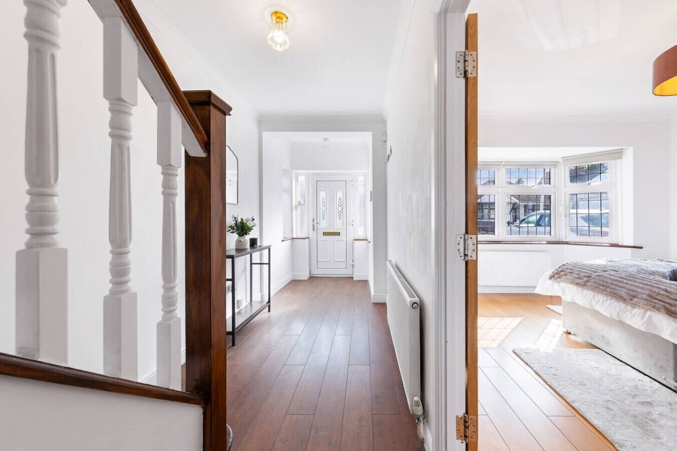 4 bedrooms, desk, iron/ironing board, travel cot