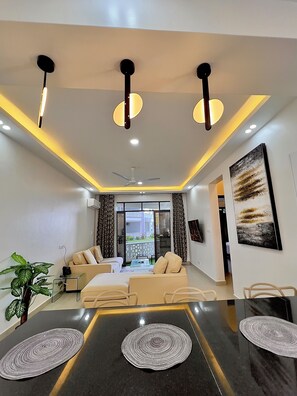 Interior - Cozy Baobab Waves Beachfront 1bed Apt with Netflix and high speed WiFi! (Mombasa)