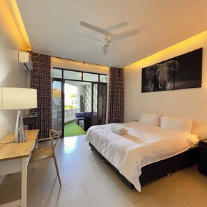 1 habitación, tabla de planchar con plancha, wifi y ropa de cama 