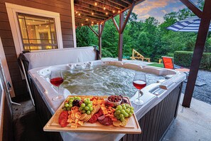 Bain à remous extérieur