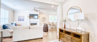 Walk-to-Stadium: 6BR Luxury Home w/ En-Suite Baths