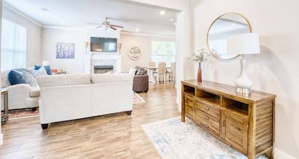 Walk-to-Stadium: 6BR Luxury Home w/ En-Suite Baths