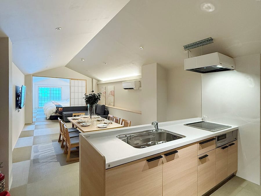 Luxury Apartment | Dapur peribadi | Cerek elektrik