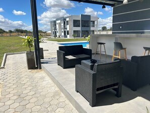 Terrace/patio - Luxurious Motherland Apartments (Lusaka)