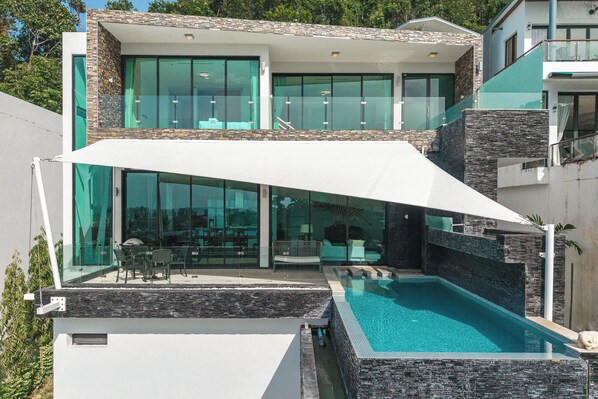 Fassade der Unterkunft