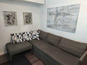 Living area - Gudrun´s studio apartment - 2 person. (Reykjavík)