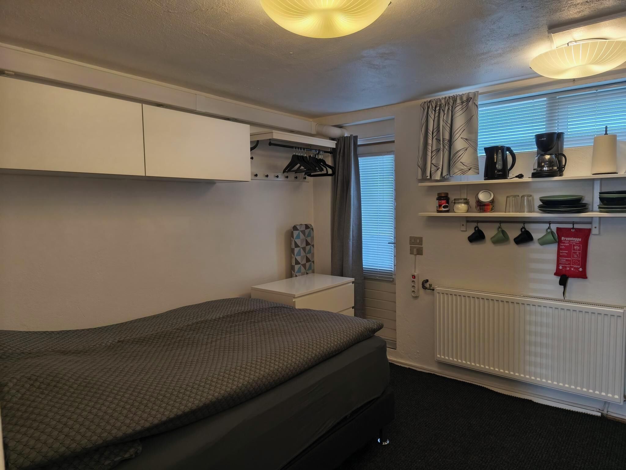 1 sovrum, strykjärn/strykbräda, gratis wi-fi och sängkläder