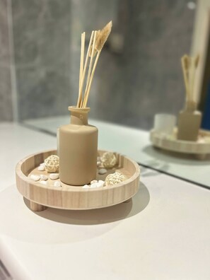 Haartrockner, Handtücher