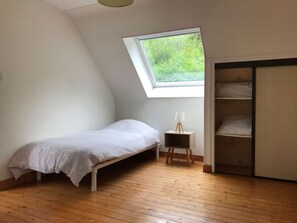 2 habitaciones, wifi gratis y ropa de cama 