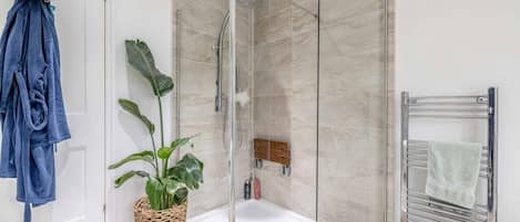 Shower, hair dryer